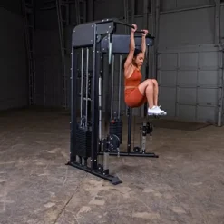 Body-Solid GFT100 Functional Trainer with 210 lbs. Weight Stacks Black