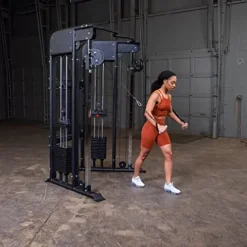 Body-Solid GFT100 Functional Trainer with 210 lbs. Weight Stacks Black