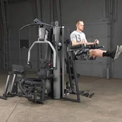 Body-Solid GKR9 Vertical Knee Raise and Dip Station Black