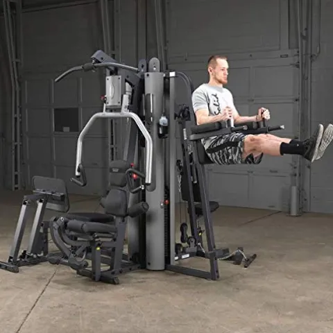Body-Solid GKR9 Vertical Knee Raise and Dip Station Black