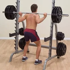 Body-Solid (GPR370) Multi-Press Rack Grey