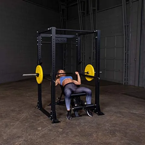 Body-Solid GPR400 Power Rack 1000 Lb. Weight Capacity Black