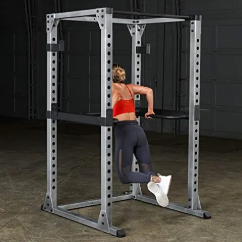 Body-Solid GPR378P4 Pro Power Rack Package Grey/Black
