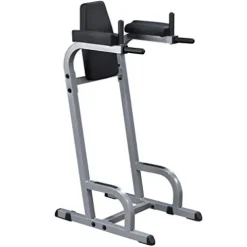 Body-Solid GVKR60 Vertical Knee Raise with Dip Station Grey/Black