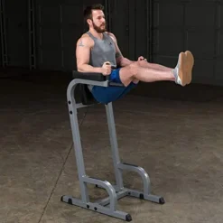 Body-Solid GVKR60 Vertical Knee Raise with Dip Station Grey/Black