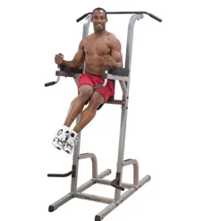 Body-Solid GVKR82 Vertical Knee Raise Machine Gray