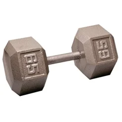Body-Solid Hex Dumbbells Black