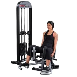 Body-Solid Inner and Outer Thigh Machine Black