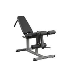 Body-Solid Leg Extension & Leg Curl Machine Grey/Black