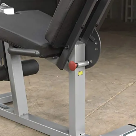 Body-Solid Leg Extension & Leg Curl Machine Grey/Black