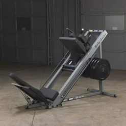 Body-Solid Leg Press/Hack Squat Machine (GLPH1100) Silver/Black