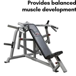 Body-Solid Leverage Incline Press Black
