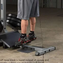 Body-Solid Leverage Squat/Calf Machine Silver