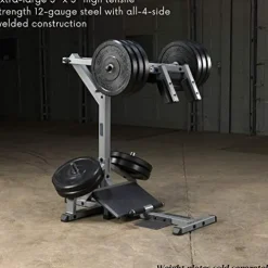 Body-Solid Leverage Squat/Calf Machine Silver