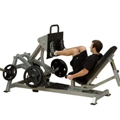 Body-Solid LVLP Leverage Horizontal Leg Press Machine Black