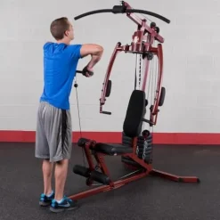 Body-Solid Multi-Station Home Gym Machine Red