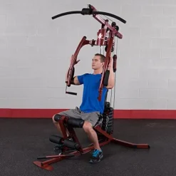 Body-Solid Multi-Station Home Gym Machine Red