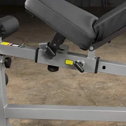 Body-Solid PowerCenter Olympic Bench – Versatile Weight Bench with Squat Rack, Bench Press Rack, and Leg Developer