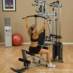Body-Solid Powerline P2LPX210 Home Gym Equipment with Leg Press Silver / Black