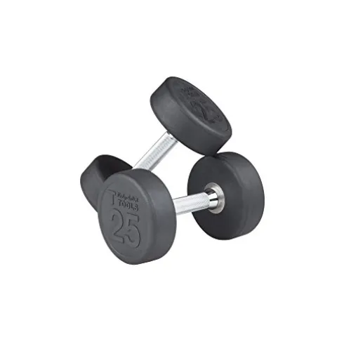 Body-Solid Premium Dumbbell Set with Vertical Rack & Mat 5-30 lb