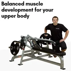 Body-Solid Pro Clubline Adjustable Leverage Bench Press Black