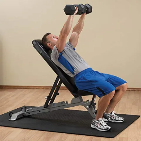 Body-Solid Pro Clubline Adjustable Bench Silver