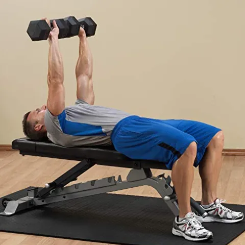 Body-Solid Pro Clubline Adjustable Bench Silver