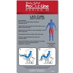 Body-Solid Pro Clubline Series 2 Seated Leg Curl Machine S2SLC Gray