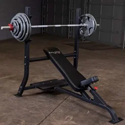 Body-Solid Pro Clubline SOIB250 Olympic Incline Bench Black