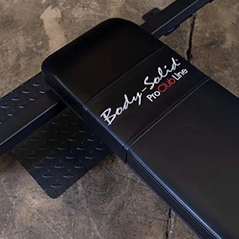 Body-Solid Pro Clubline SOFB250 Flat Olympic Bench Black