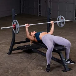 Body-Solid Pro Clubline SOFB250 Flat Olympic Bench Black