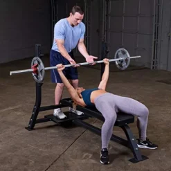 Body-Solid Pro Clubline SOFB250 Flat Olympic Bench Black