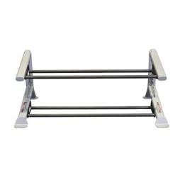 Body-Solid Pro Clubline 2-Tier Medicine Ball Rack Grey/Black