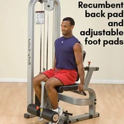 Body-Solid ProClubLine Leg Extension Machine Black