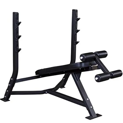Body-Solid ProClubline SODB250 Olympic Decline Bench Black