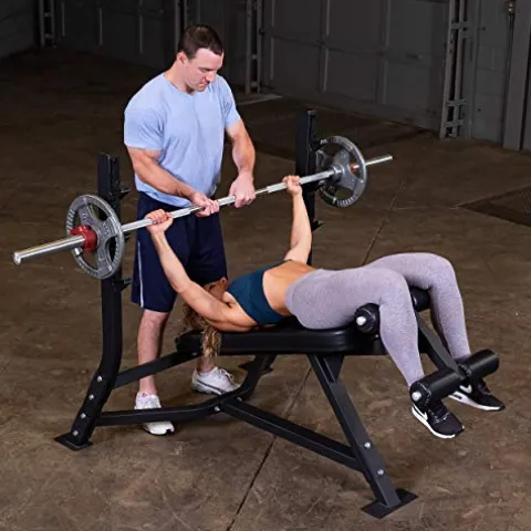 Body-Solid ProClubline SODB250 Olympic Decline Bench Black