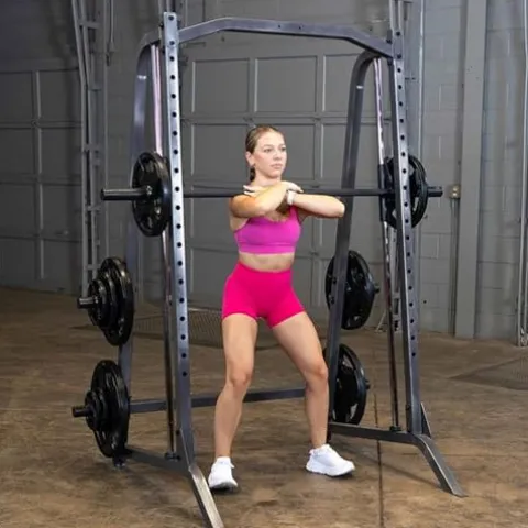 Body-Solid (PSM200) Smith Machine for Home Gym Black