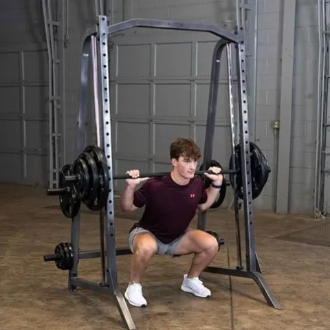 Body-Solid (PSM200) Smith Machine for Home Gym Black