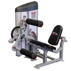 Body-Solid S2LEC Leg Extension & Leg Curl Machine Silver