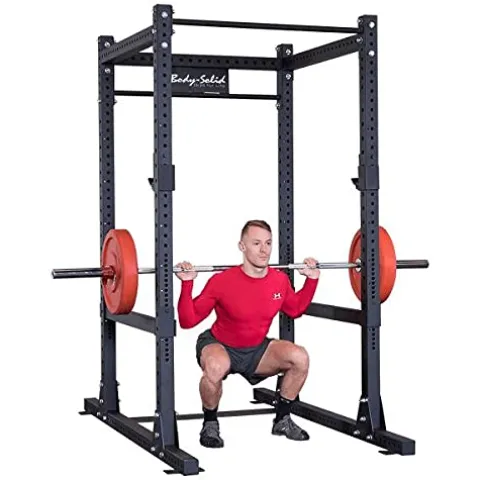 Body-Solid SPR1000DB Double Power Rack Package Black