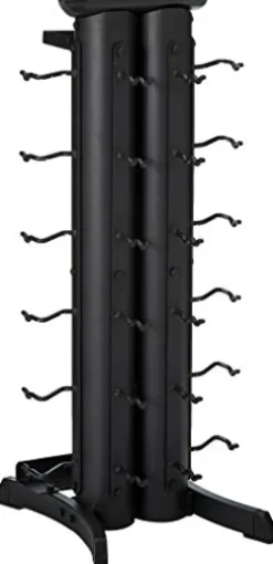 Body-Solid Vertical Gym Organizer – Compact Home Gym Storage Rack Multi