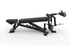 Bolt Fitness Supply VENOM Gapless Adjustable Bench Black