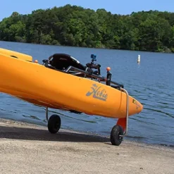 Boonedox Groovy Landing Gear Kayak Wheel System for Hobie Pro Angler 2015+