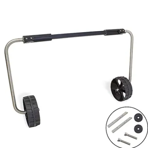 Boonedox Groovy Landing Gear Kayak Wheel System for Hobie Pro Angler 2015+