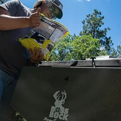 Boss Buck ATV Spreader with Adjustable Flow Rate & 4 Prong Tail Light Adapter, 2 Pack