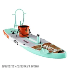 BOTE 11′ FT 6″ Breeze Aero Inflatable Stand Up Paddle Board Classic Mangrove