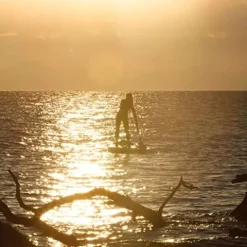 BOTE 10′ FT 4″ Wulf Aero Inflatable Stand Up Paddle Board Kit Native Floral