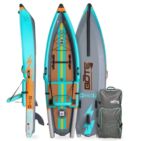 BOTE Deus Aero Inflatable MagnePod Compatible Kayak Native Aqua