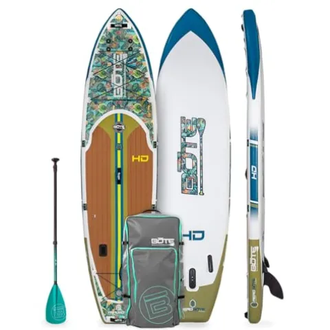 BOTE HD Aero Inflatable Stand Up Paddle Board MAGNEPod Compatible Blow Up iSUP 11 FT 6 in – Native Bombardier