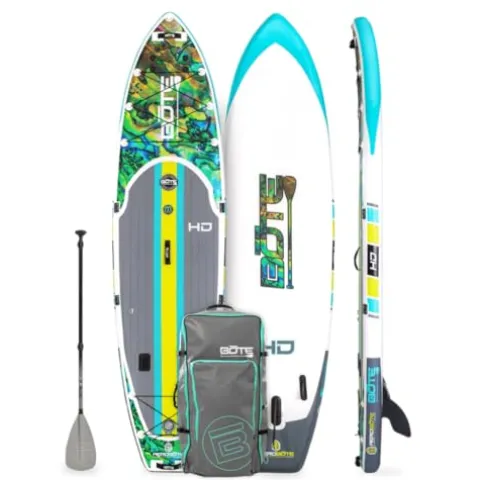 BOTE HD Aero Inflatable Stand Up Paddle Board MAGNEPod Native Abalone